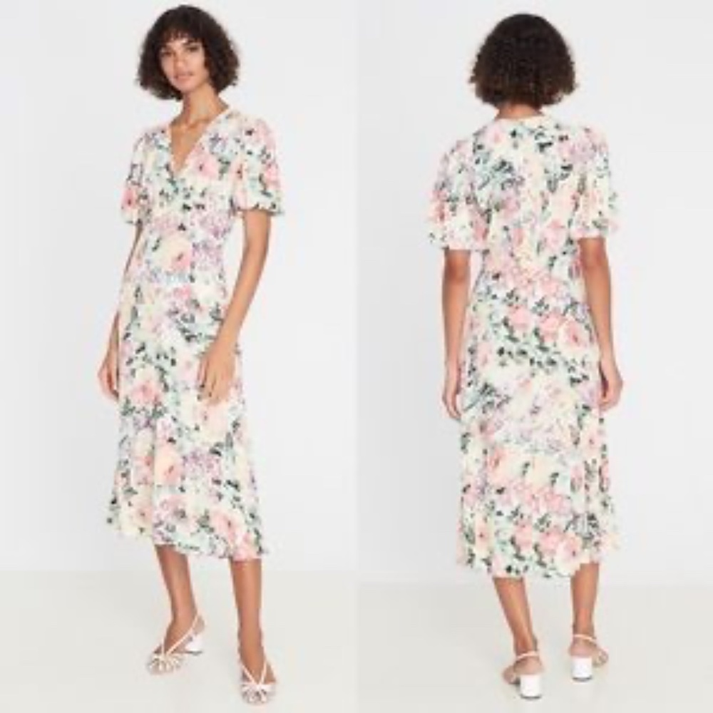 Faithfull Marie Louise Midi Dress - Picture 2 of 8